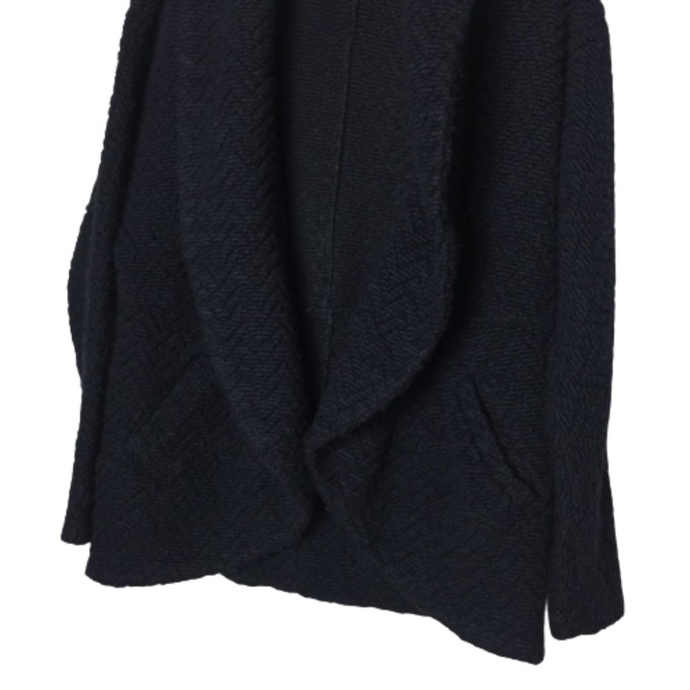 BB Dakota Women's Johnna Knit Cocoon Jacket Navy - Picture 9 of 14